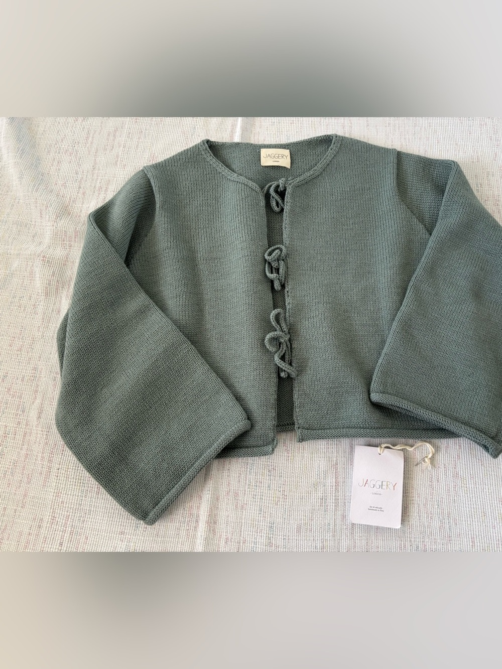Jaggery London Seaglass Reina Cardigan